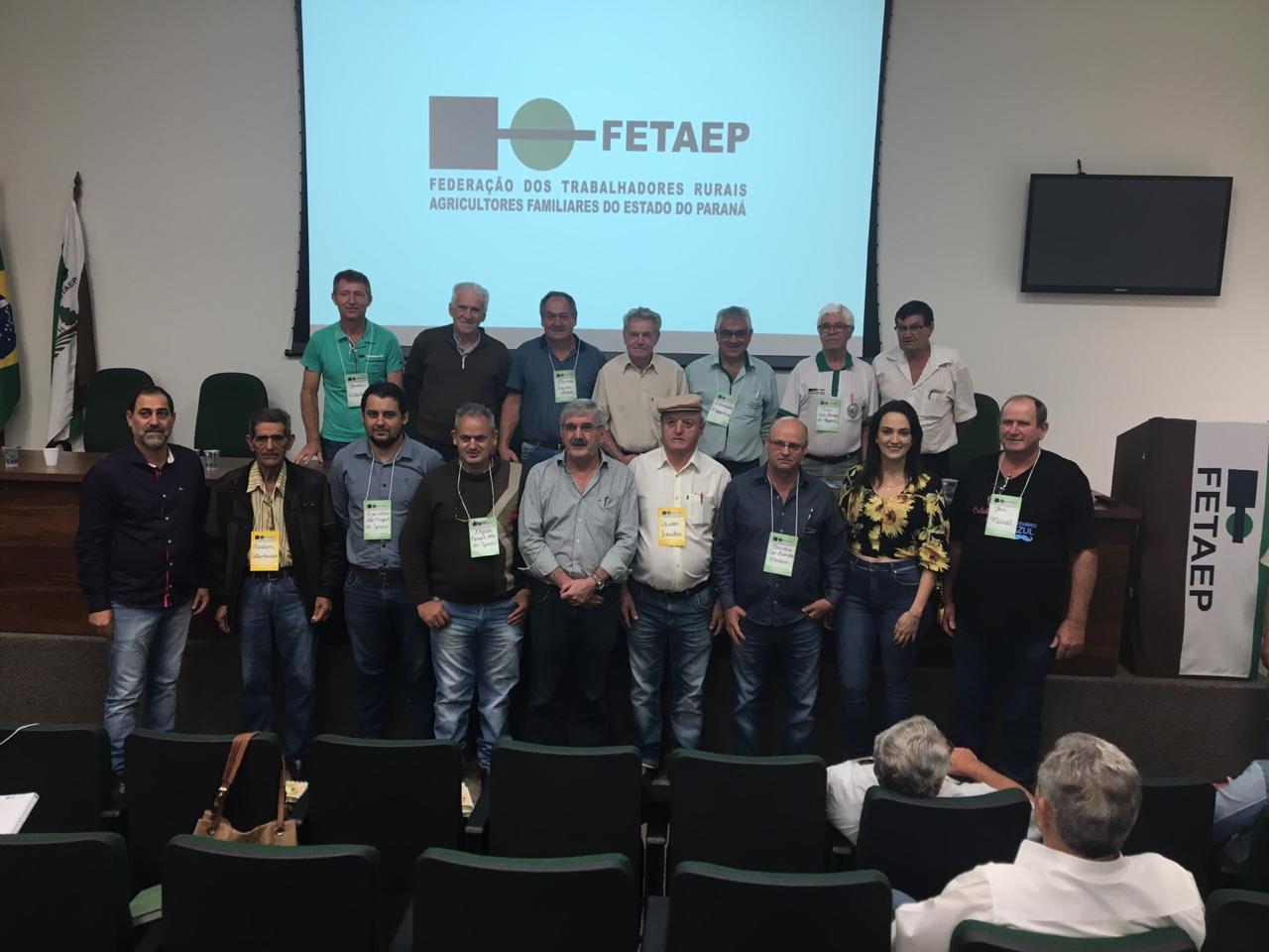 PARTICIPAÇÃO DOS DIRIGENTES NA ASSEMBLÉIA DA FETAEP DIA 26/10/2018